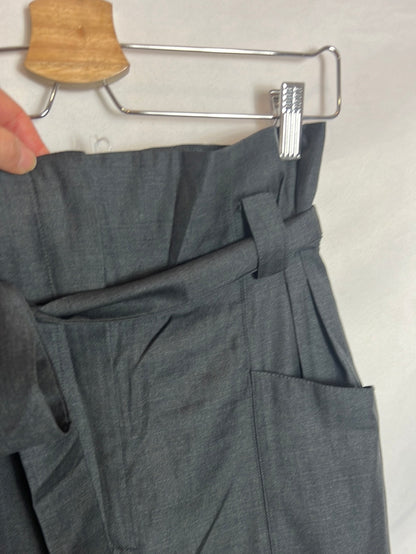 IRO. Dark gray high-waisted pants. Size 34