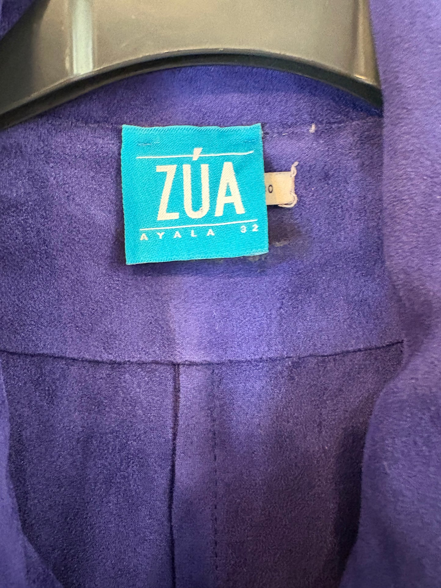 ZUA. Chaqueta antelina cremallera. T  (S/M)