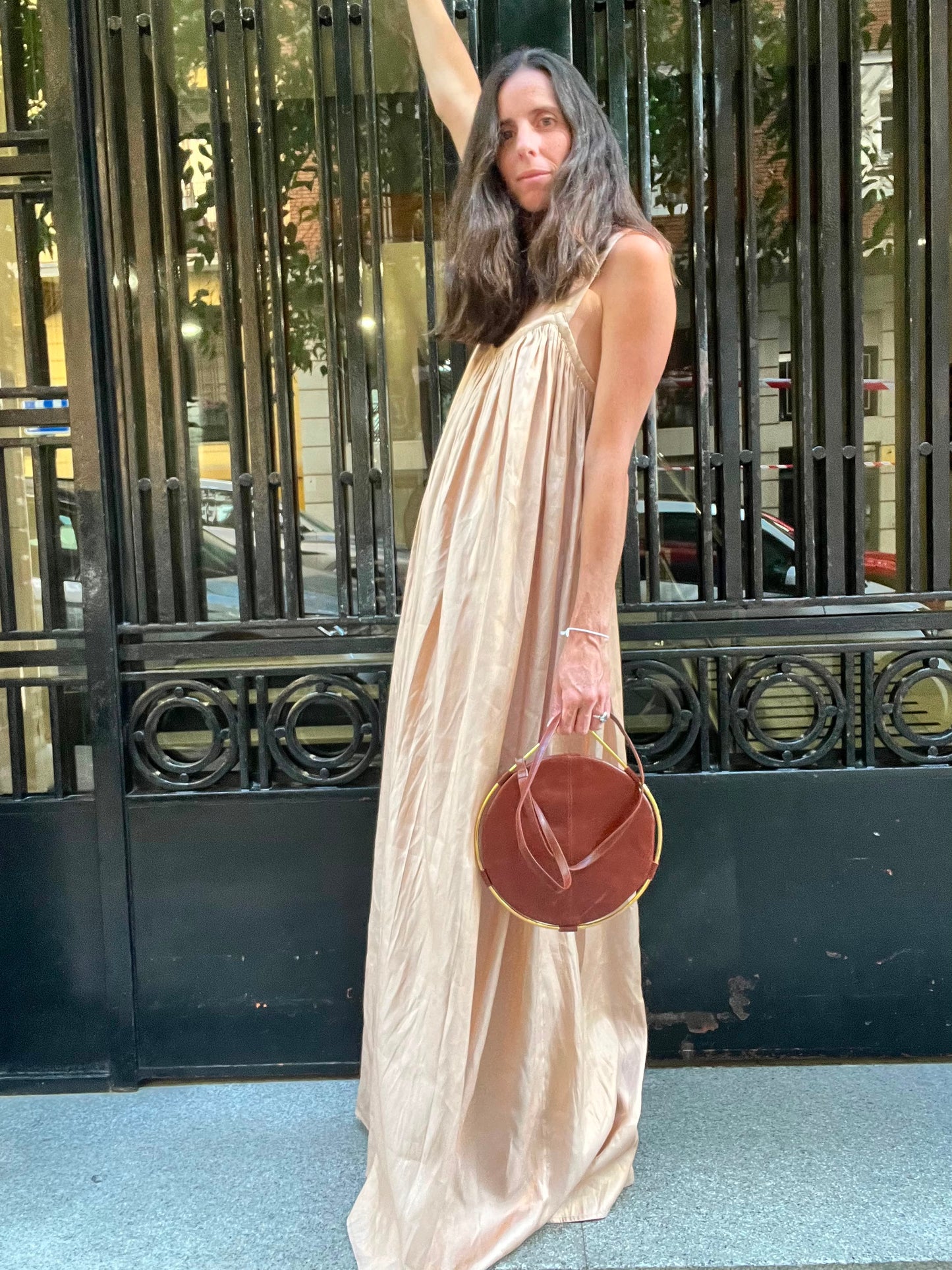 KAOA. Long dress with thread detail S.xs/s