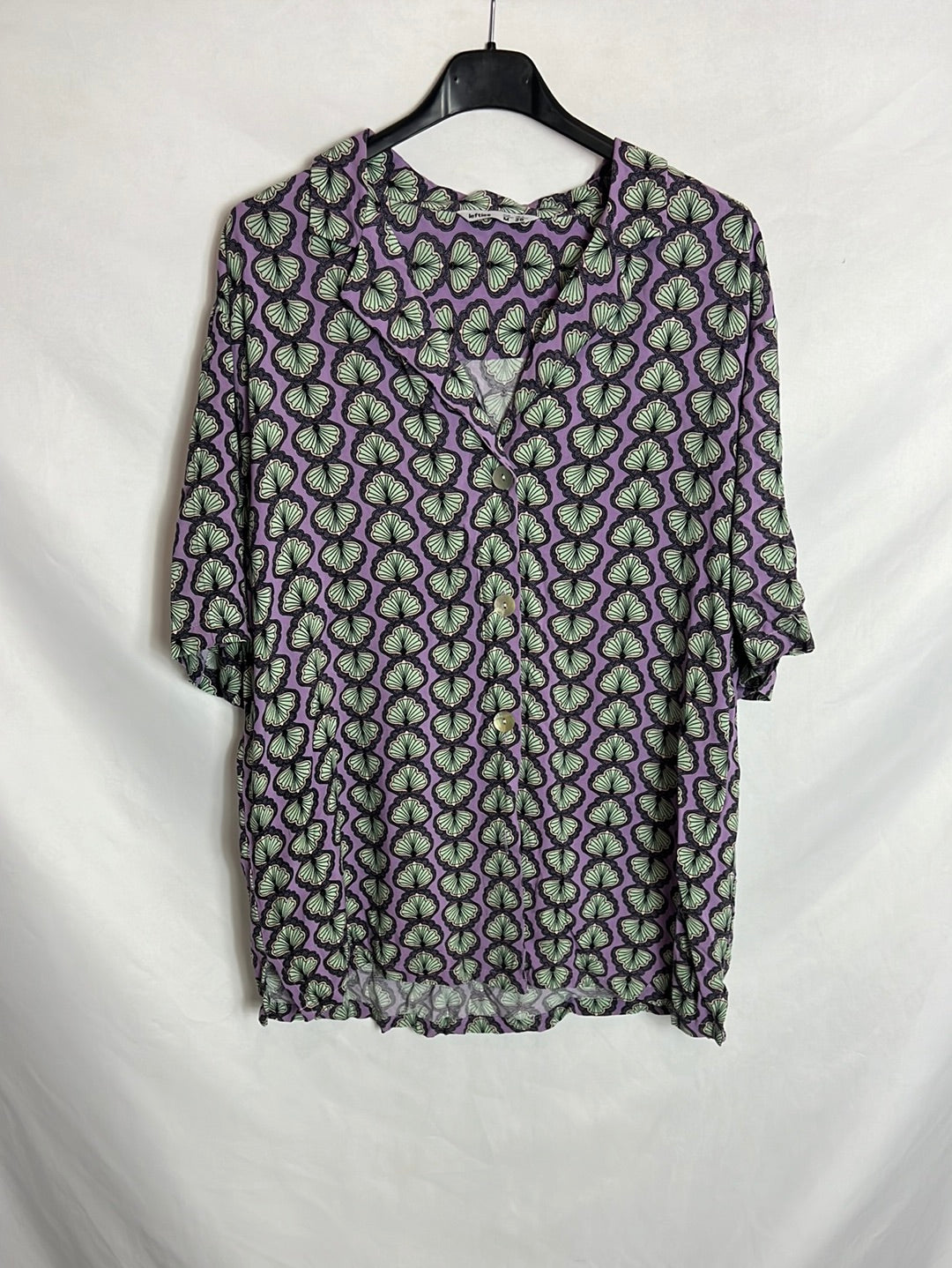 LEFTIES. Total look morado fluido T M