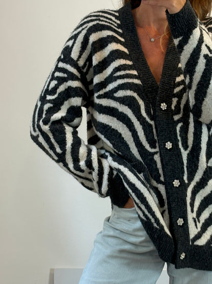 ZARA. Coral beaded jacket. TS