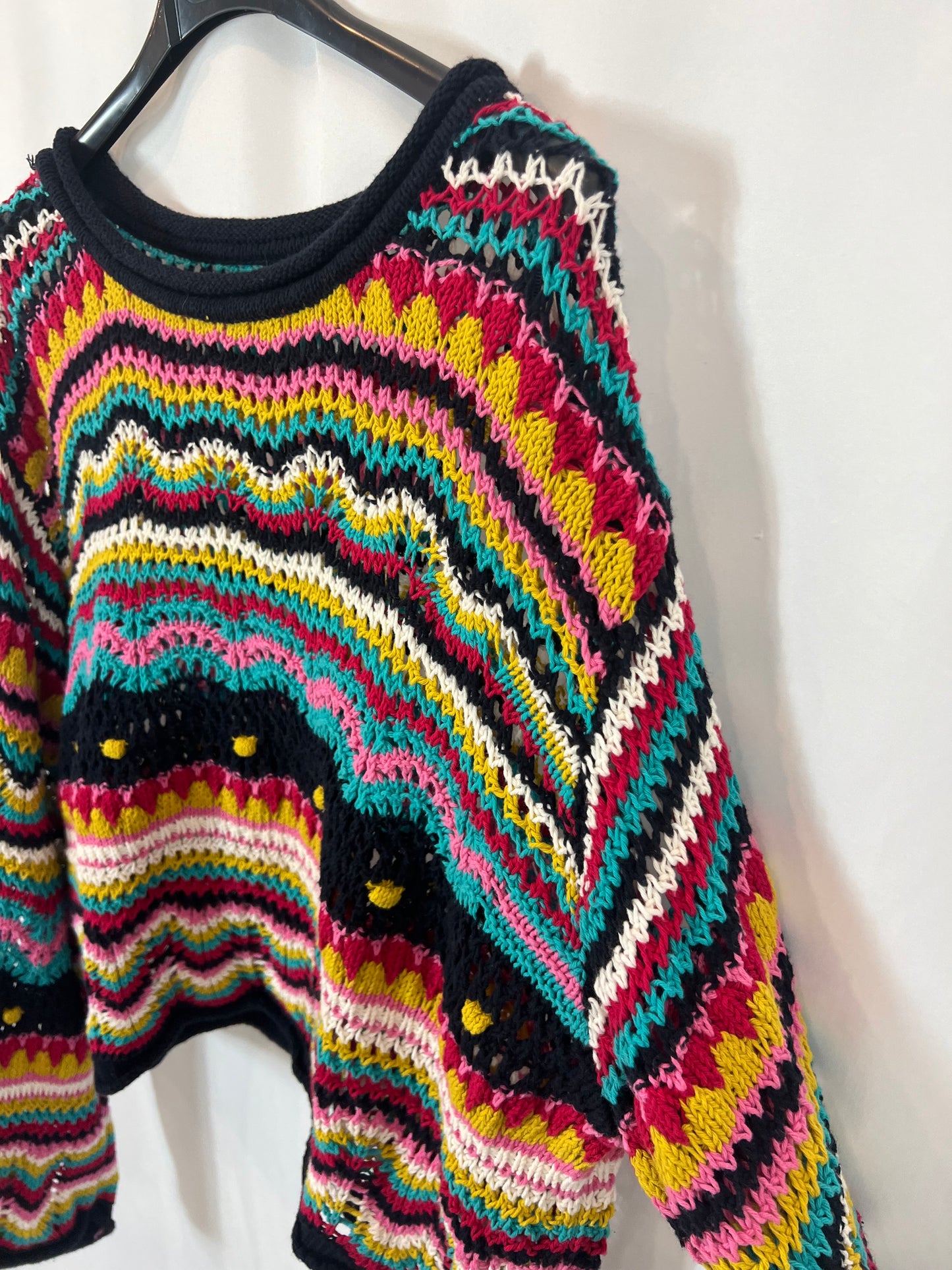 OTRAS.Jersey croché multicolor TU(M)