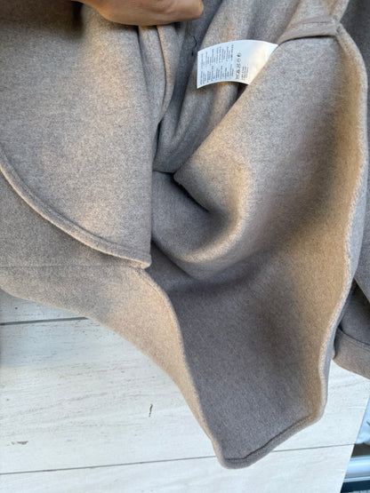 ARKET. Sobrecamisa lana bolsillos. T 36