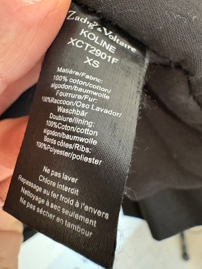 ZADIG & VOLTAIRE. Cazadora colchada militar