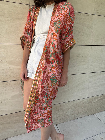 OTHERS. Silk printed kimono. YOUR