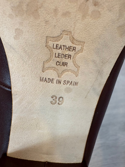 ZARA. Black stretch knit top. TL