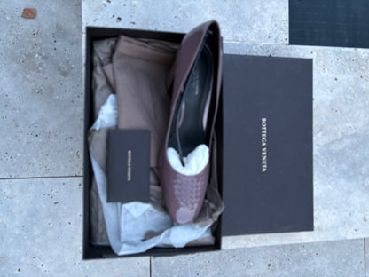 BOTTEGA VENETA. Tacones nude detalle punta