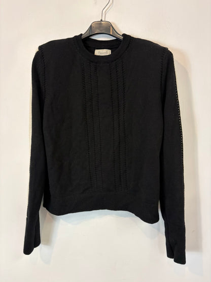 PANAMBI. Conjunto falda y jersey bicolor