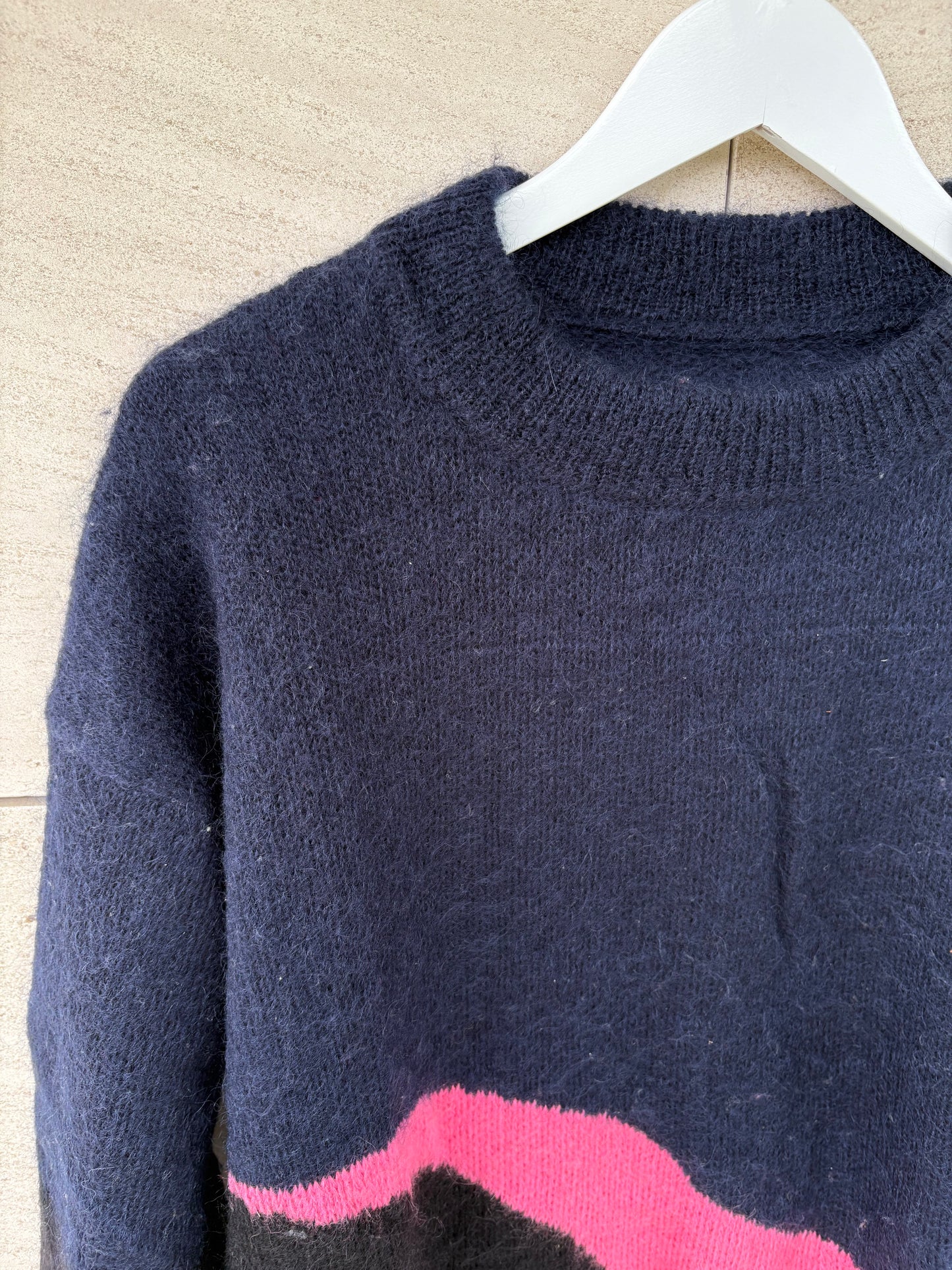 ZADIG & VOLTAIRE. Jersey tricolor mezcla