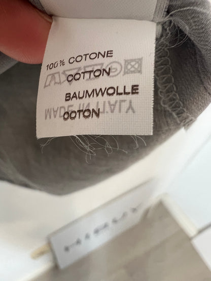 BRUNELLO CUCINELLI. Double-layered gray silk shirt. TM