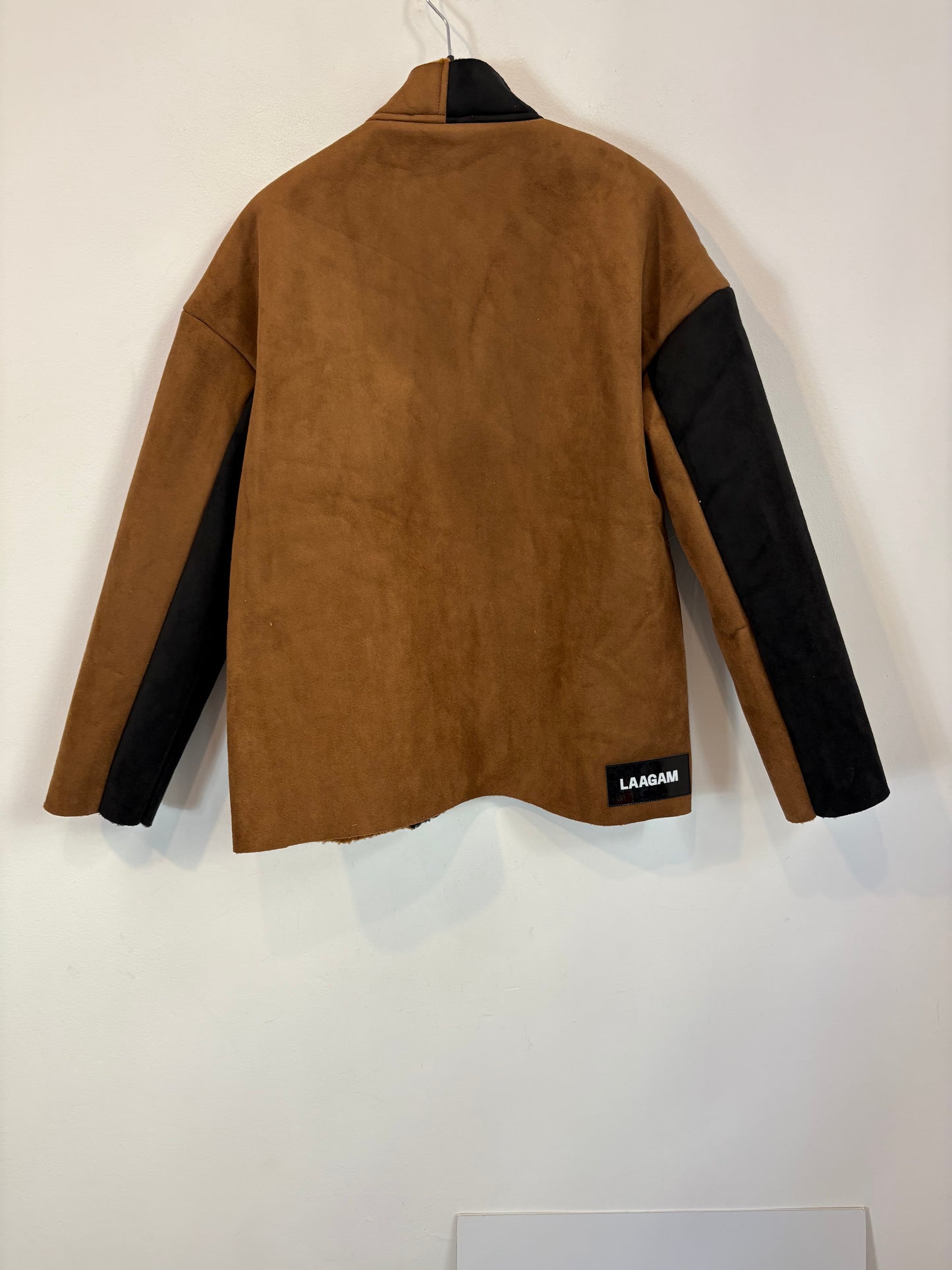 ZARA. Jacket with mottled gray wool. TS