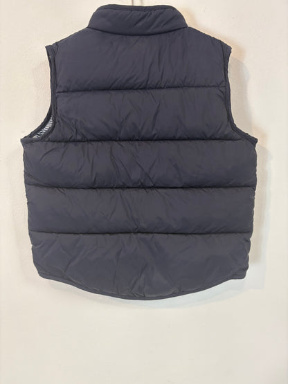 PETIT BATEAU. Chaleco azul acolchado. T 6 años
