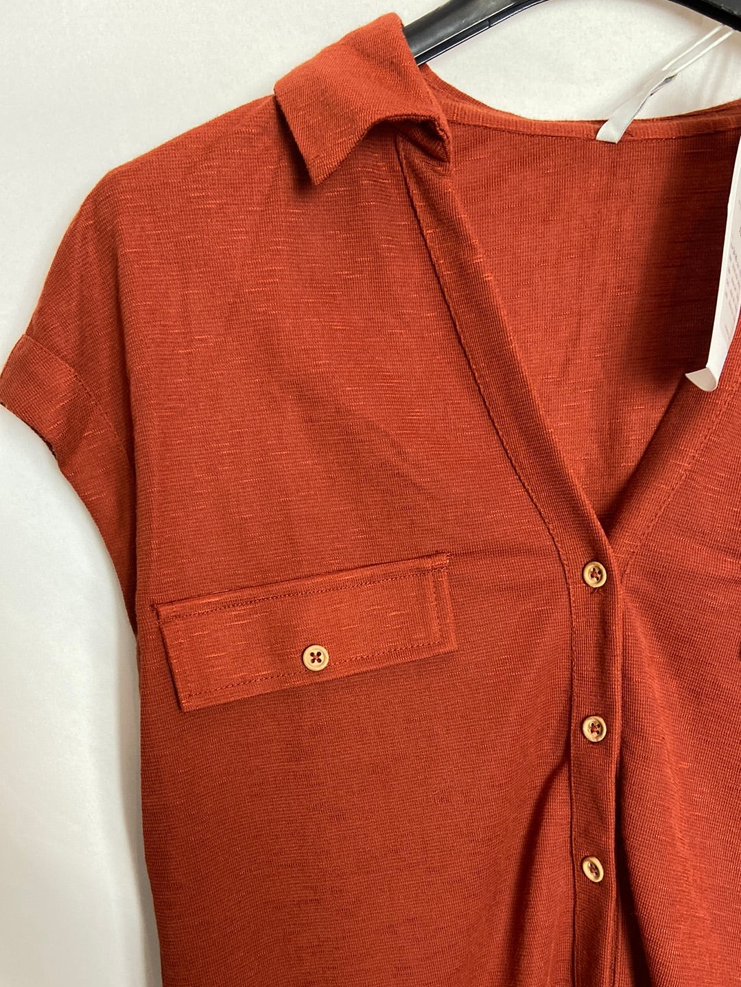 ONLY. Top teja textura abotonado T.XS