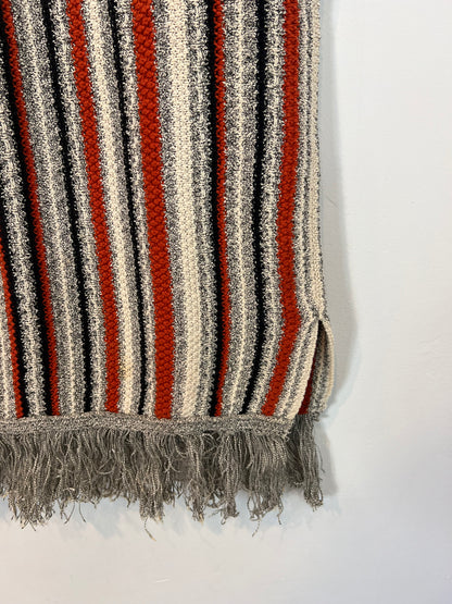 MASSIMO DUTTI. Top punto rayas T.m