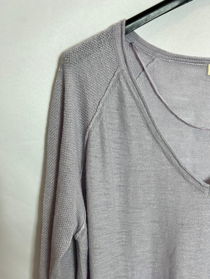 YERSE. Jersey fino cuello pico. T 0(xs/s)