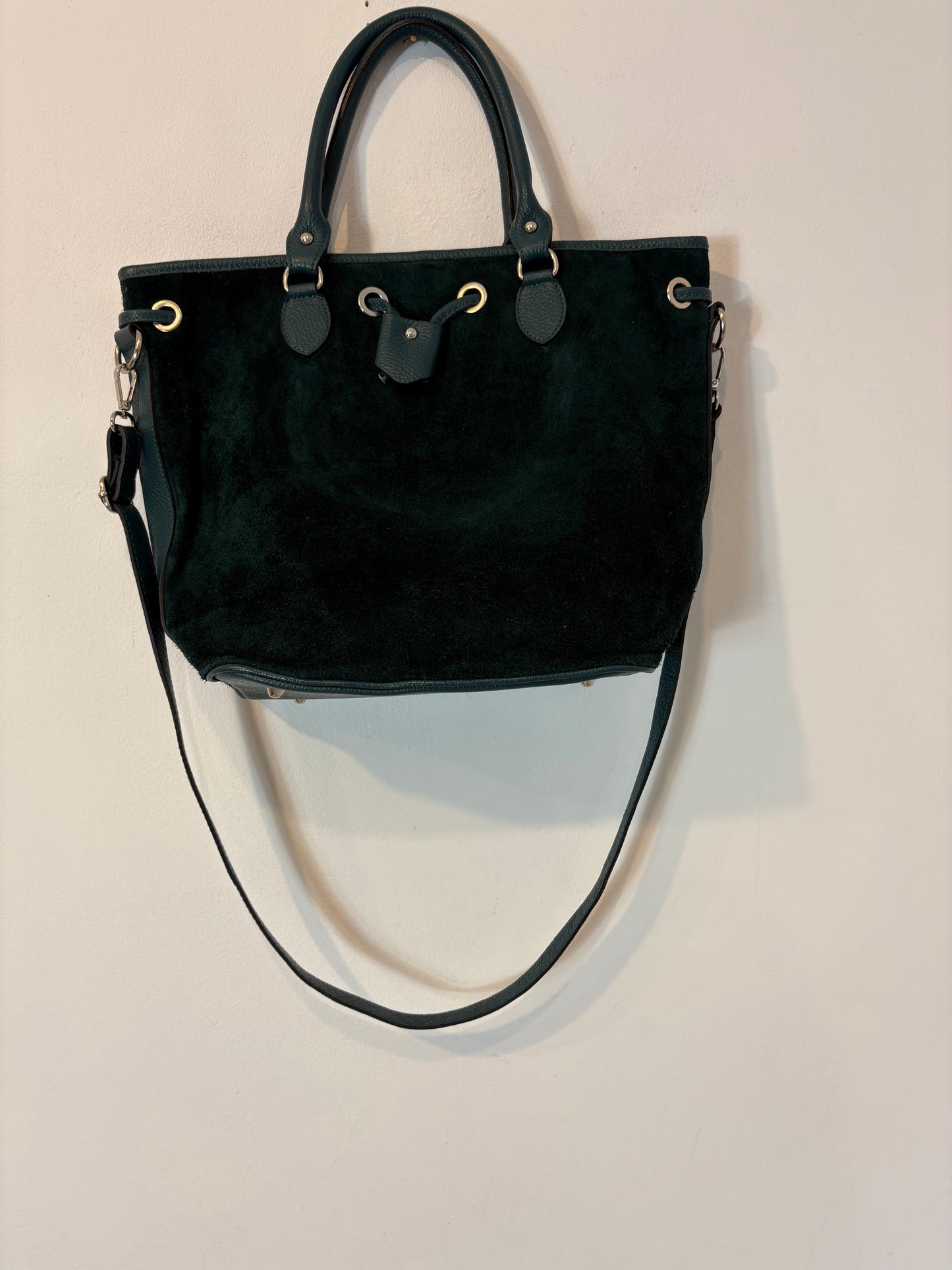 ZARA. Black stretch knit top. TL