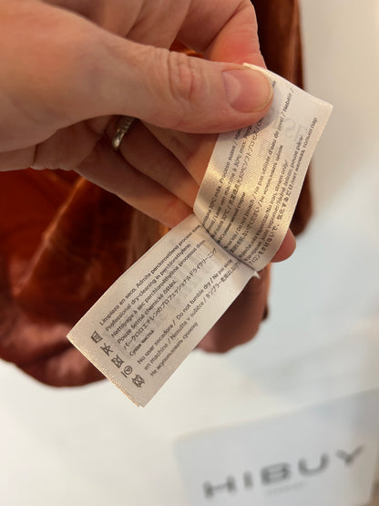 YERSE. Blazer terciopelo caldero