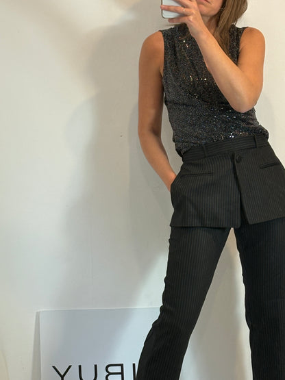 ZARA COLLECTION. Pantalón raya diplomática