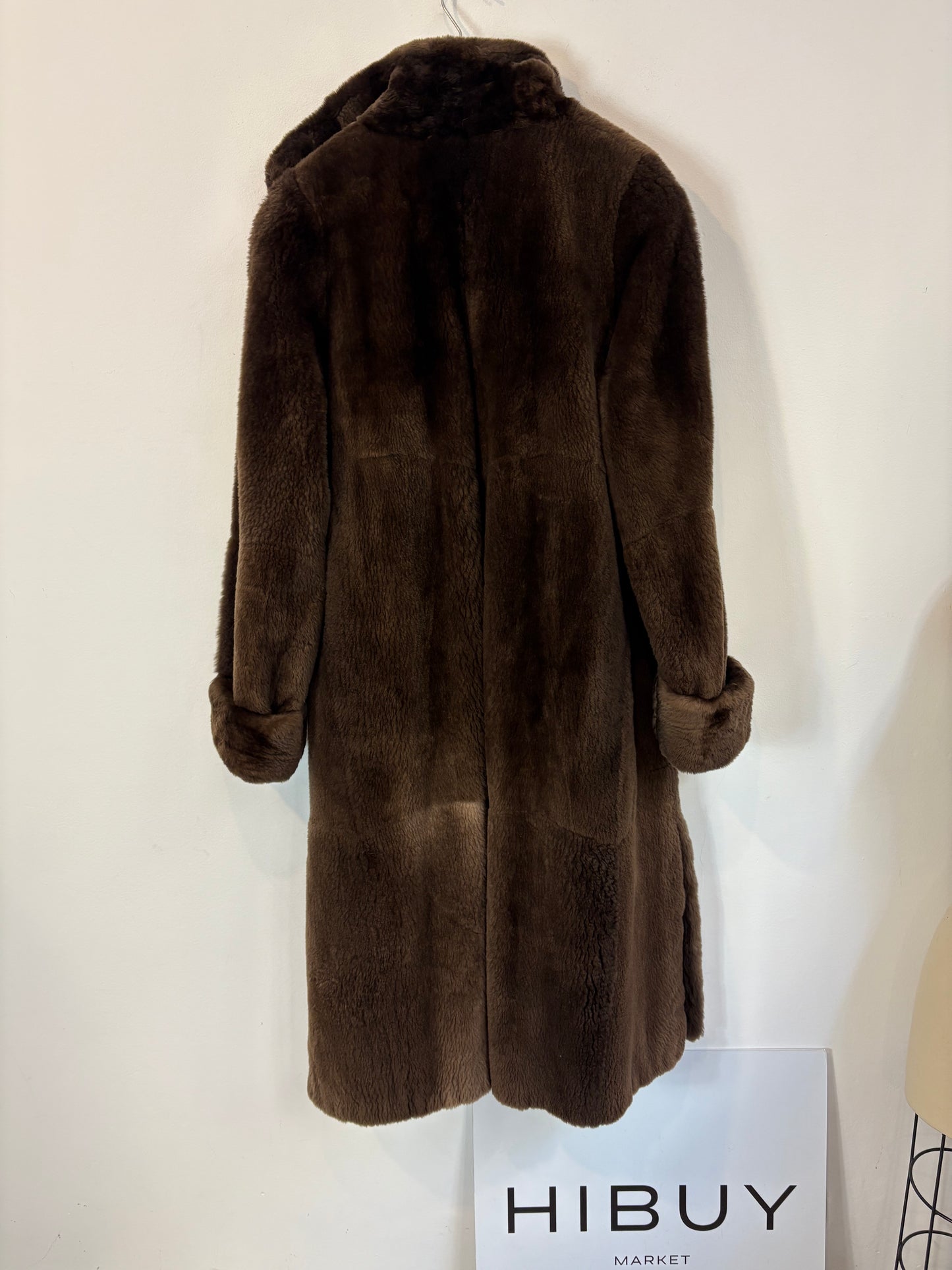 OTRAS. Abrigo largo visón vintage