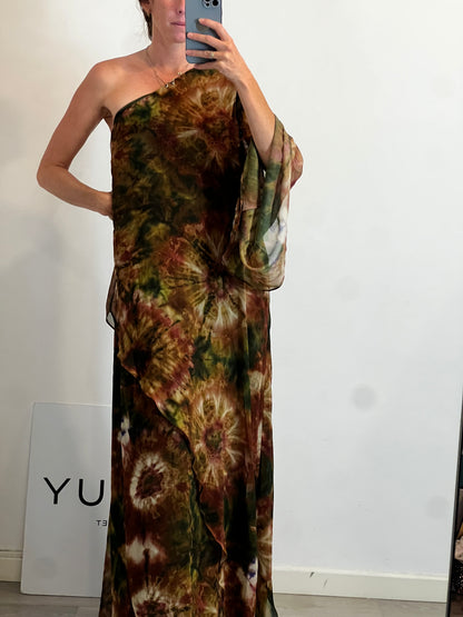 JUANAVELLANEDA X SEEIOU. Vestido asimétrico