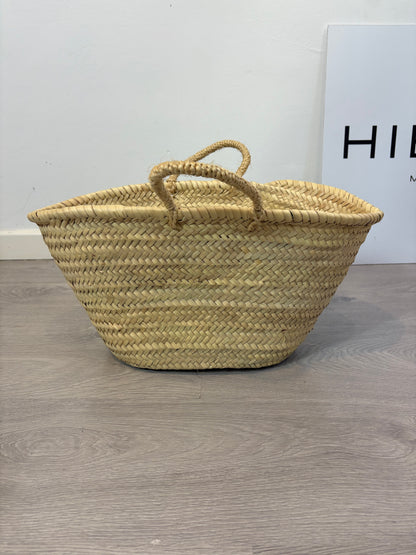 OTRAS. Capazo rafia mediano