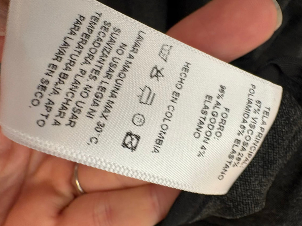 PADOVA. Chaqueta gris jaspeada manga volumen