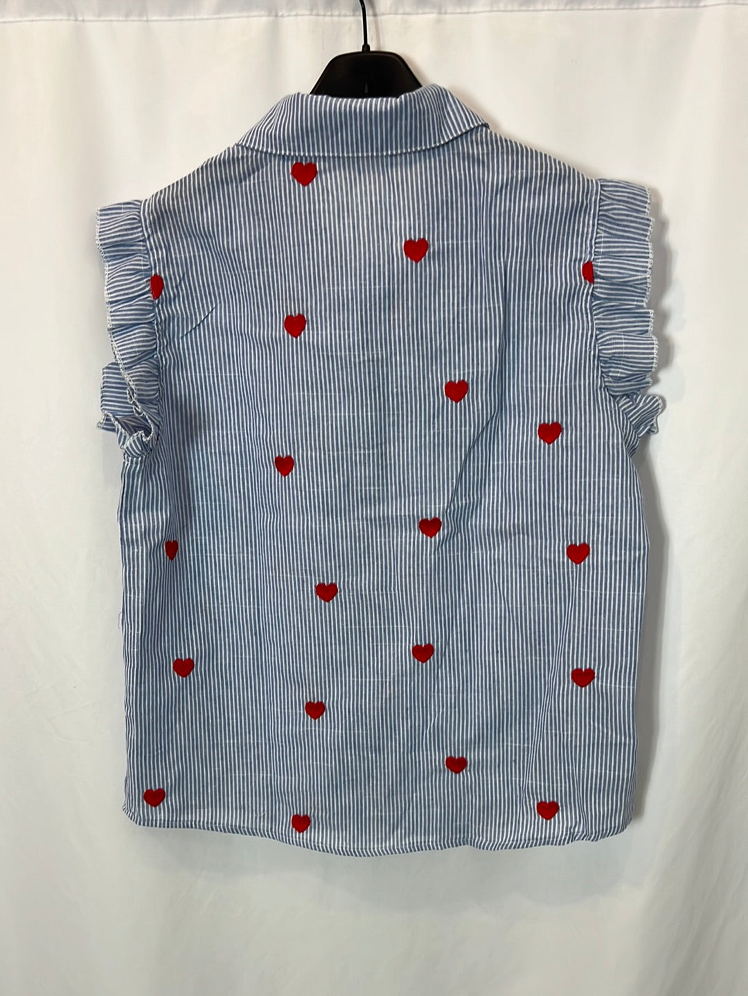 CARLOTA&CO. Blusa rayas corazones T.m/l