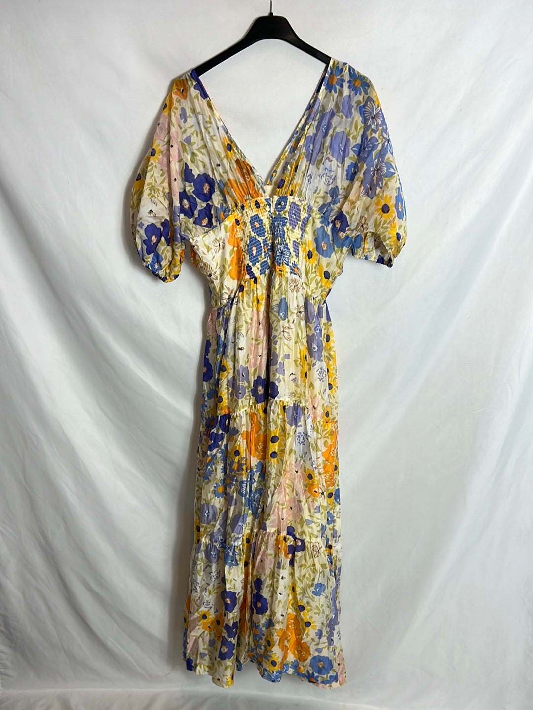 &OTHER STORIES. Vestido midi flores T.38