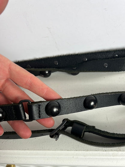 ZADIG&amp;VOLTAIRE. Double-wrap leather and studded belt. Size 1 (S)