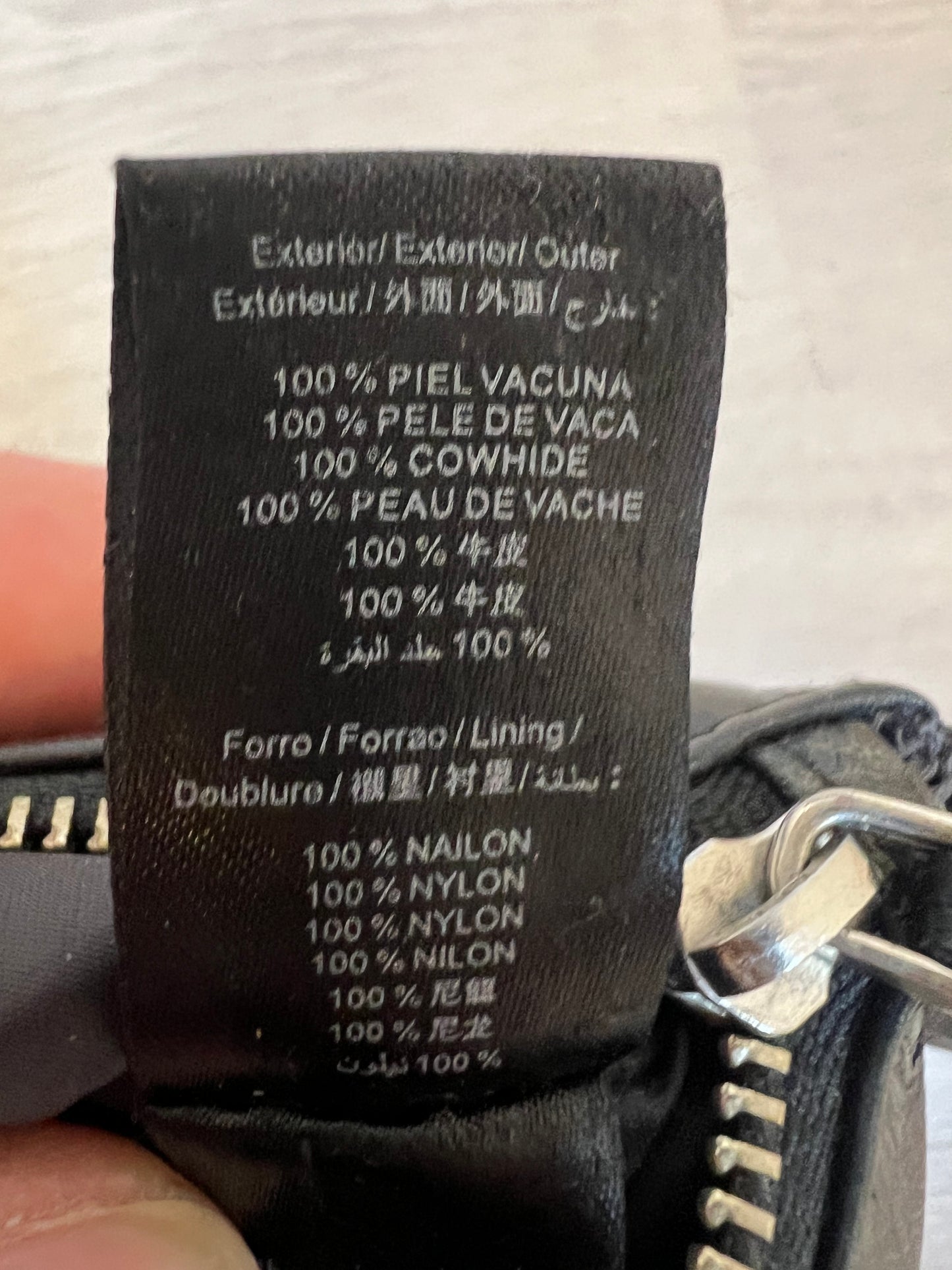 BIMBA Y LOLA. Leather wallet.