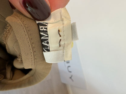 ARMANI COLLEZIONI. Khaki flowy pants. T 40