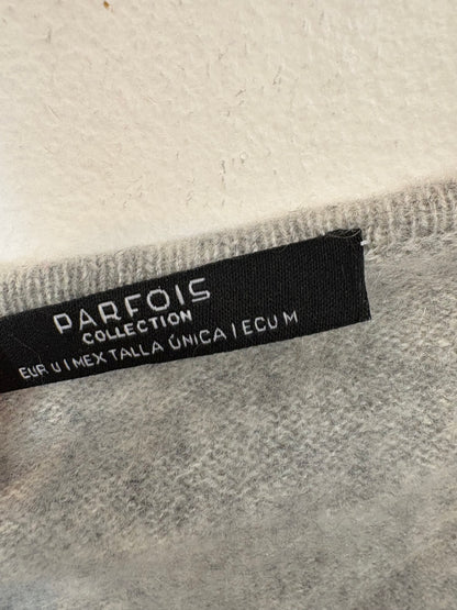 PARFOIS. Gray cashmere V-neck sweater. TM