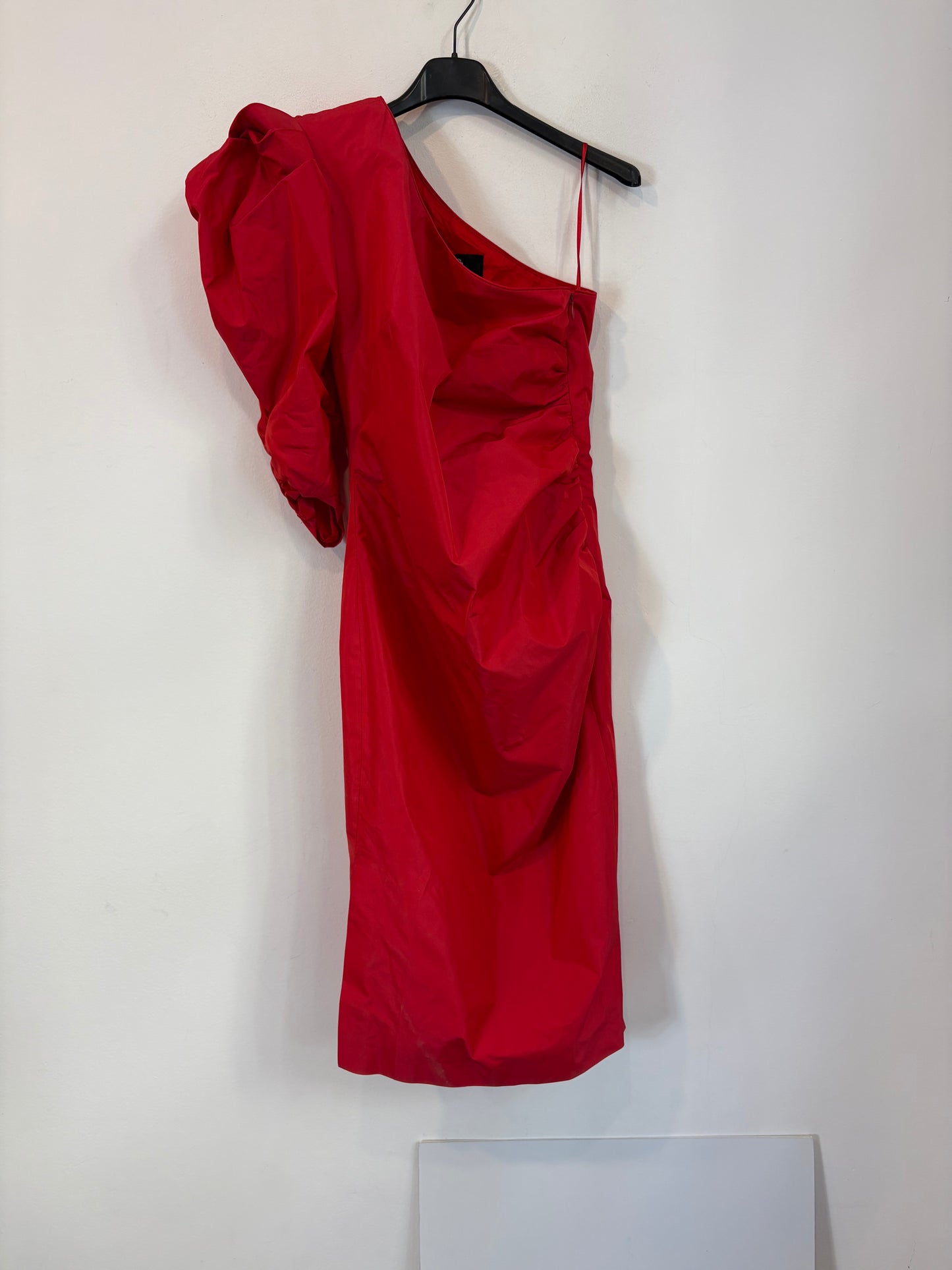 TACHE by CRISTINA MASTACHE. Vestido asimétrico fruncidos. T S