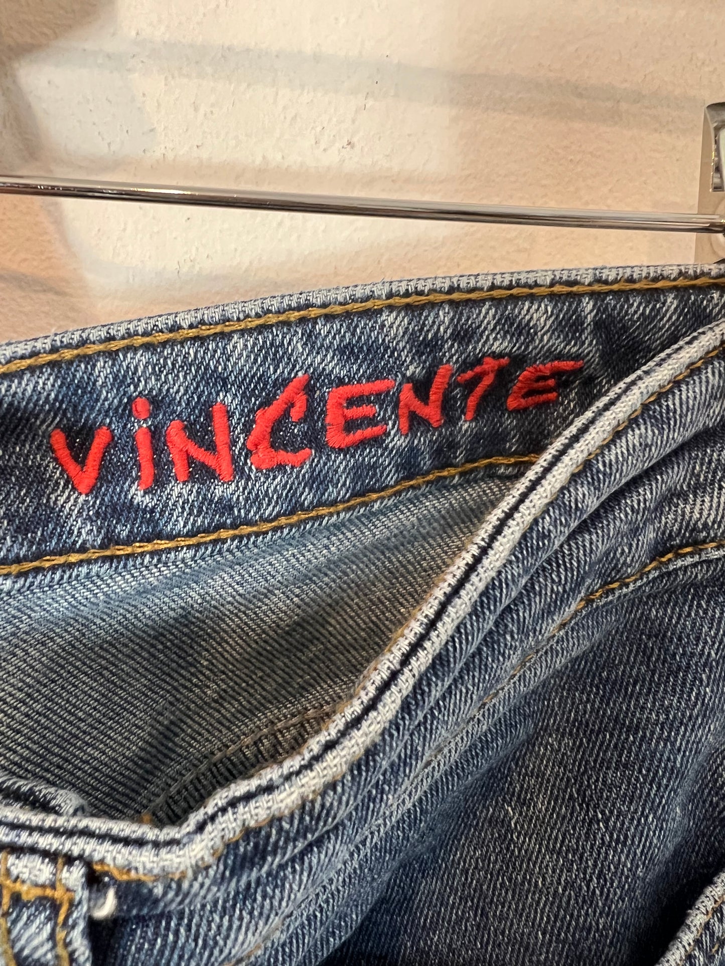 ZADIG&VOLTAIRE. Pantalón denim campana T.25(38)