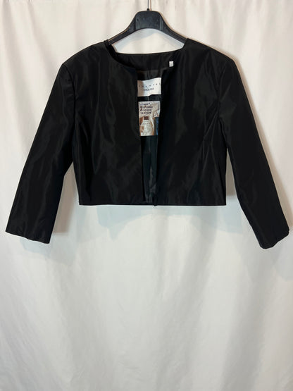 GEORGES RECH. Satin black bullfighter T.38