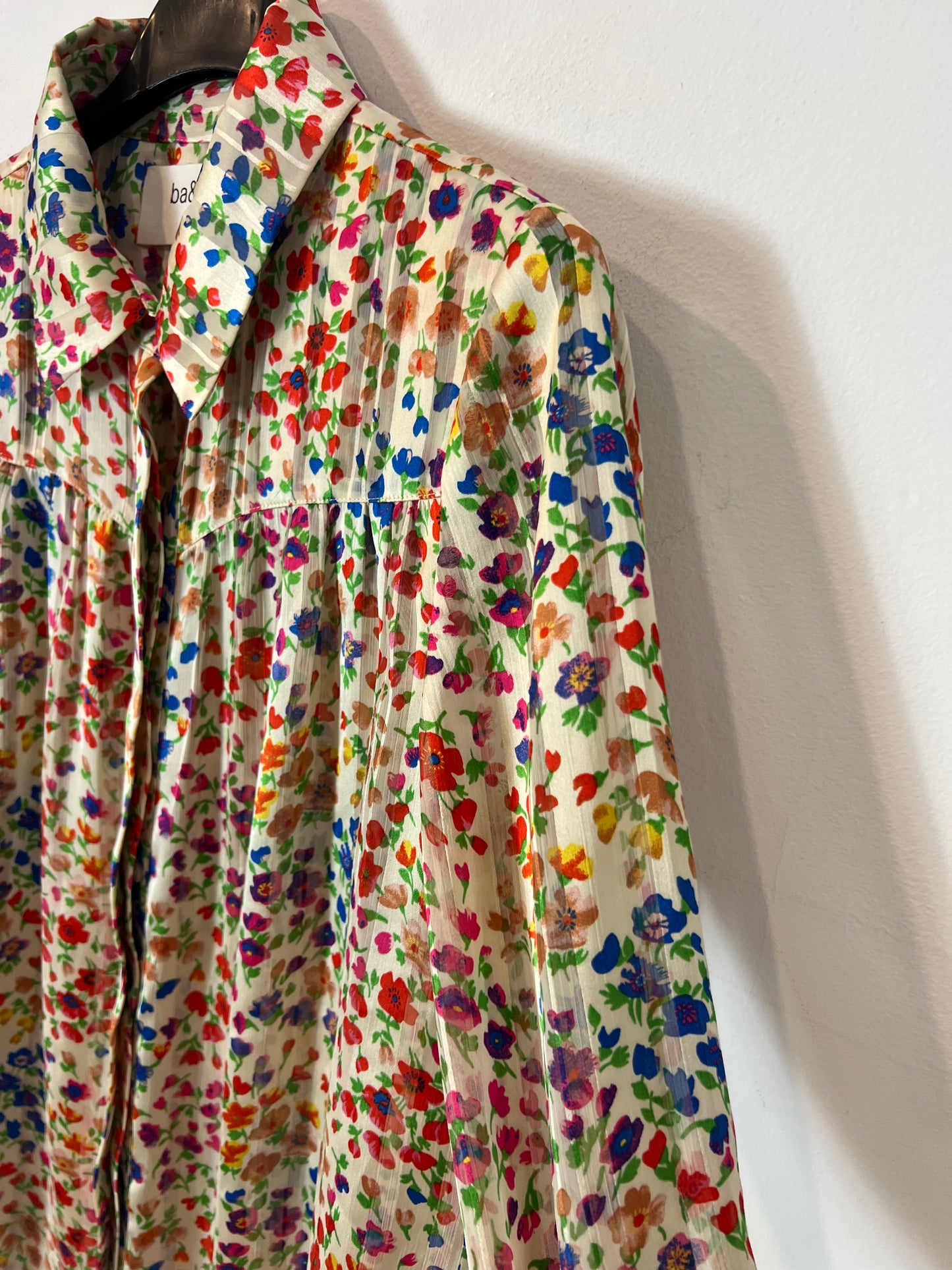 BA&amp;SH. Flowy floral blouse T.0 (xs)