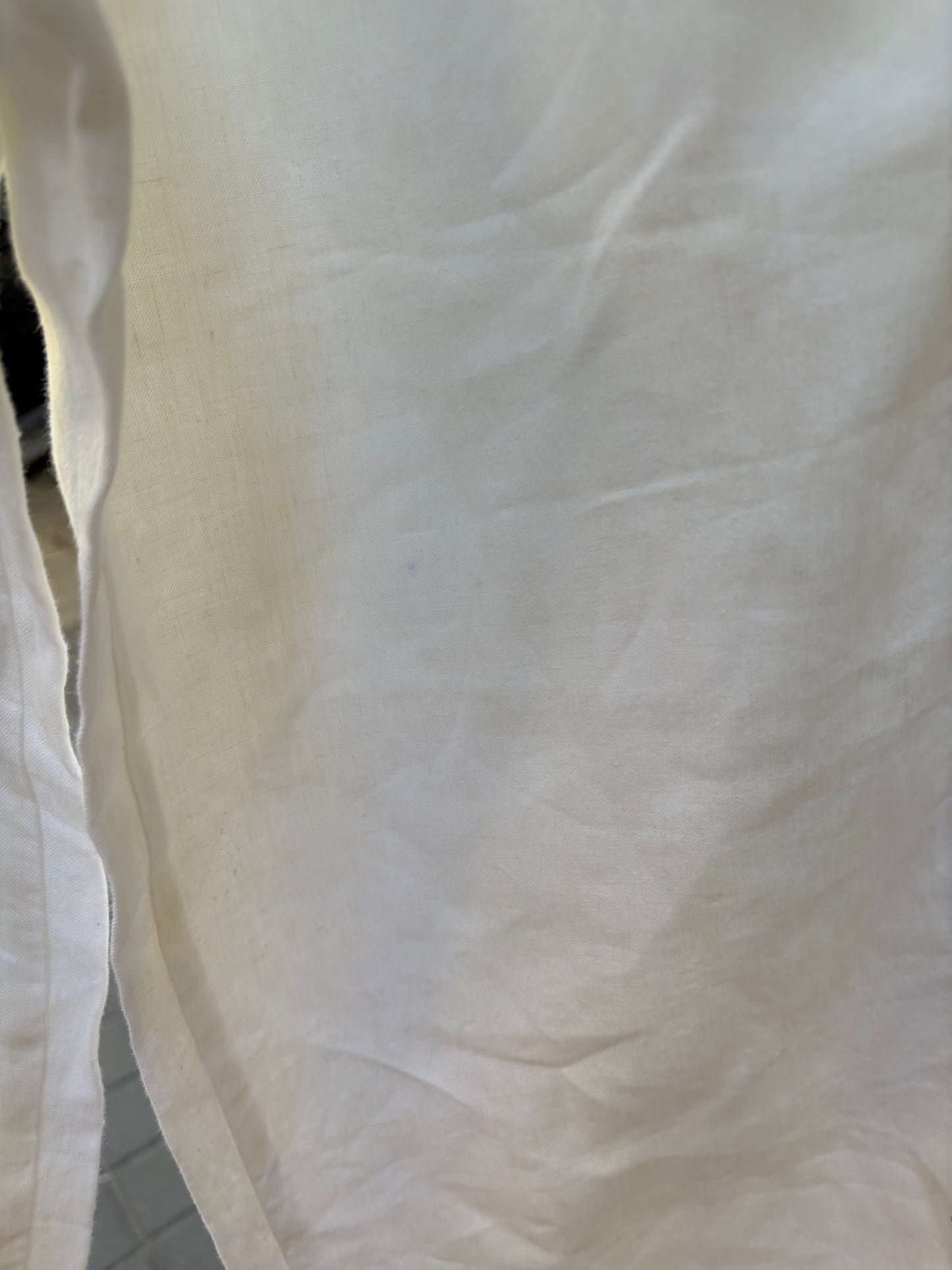 SOEUR. Pantalón lino cintura hebillas
