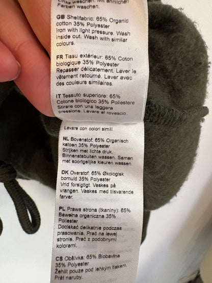 ZARA. Flowy green trousers T.xs