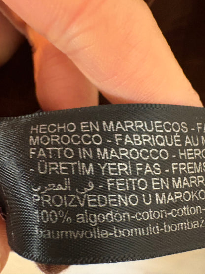 MASSIMO DUTTI. Chaqueta marrón bolsillos