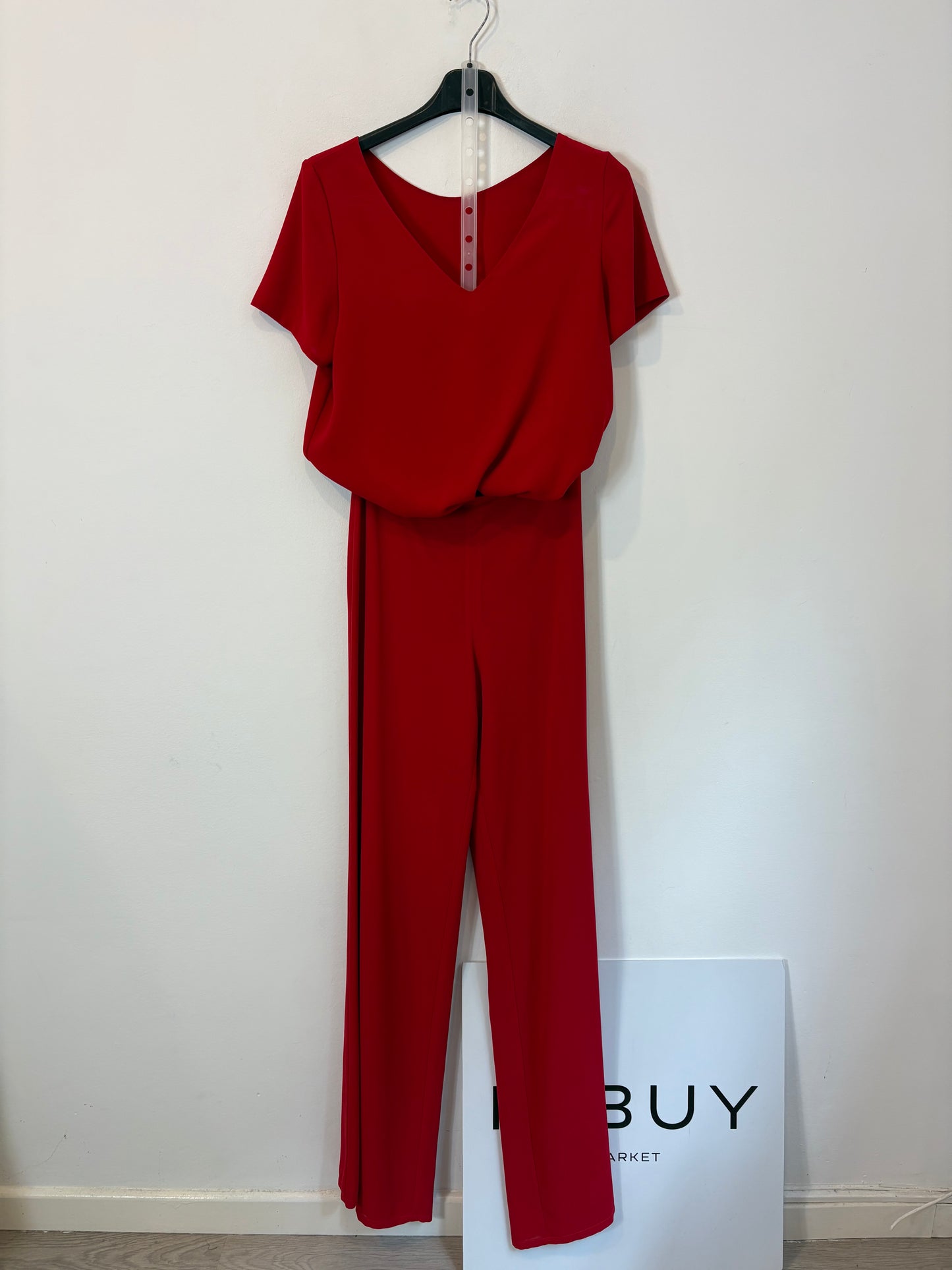 BIMANI. Conjunto rojo fluido. T S