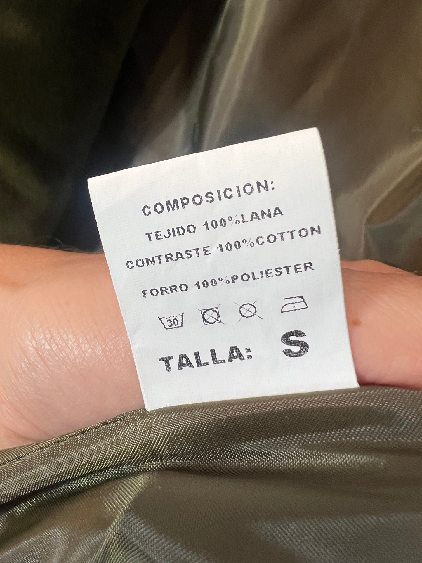 BYAN. Blazer cuadros lana con detalles en terciopelo. T S