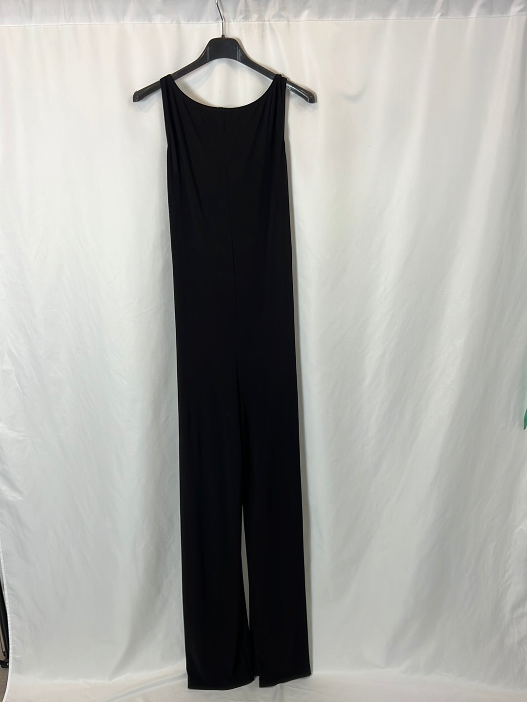 NORMAKAMALI. Black open back Ts jumpsuit