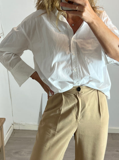 ZARA. Oversized white Ts shirt