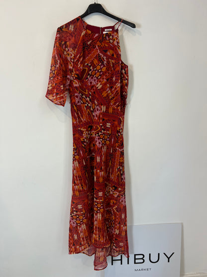 SCALPERS. Vestido estampado rojo  T.s