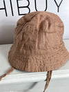 H&M. Bucket rosa oscuro. T 9-12  meses