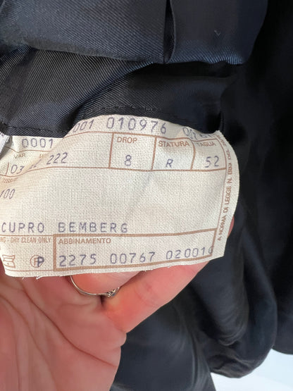 PAZ ZILERI. Checked wool jacket. Size 52