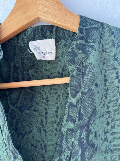 STELLA FOREST. Animal print mini dress T.36