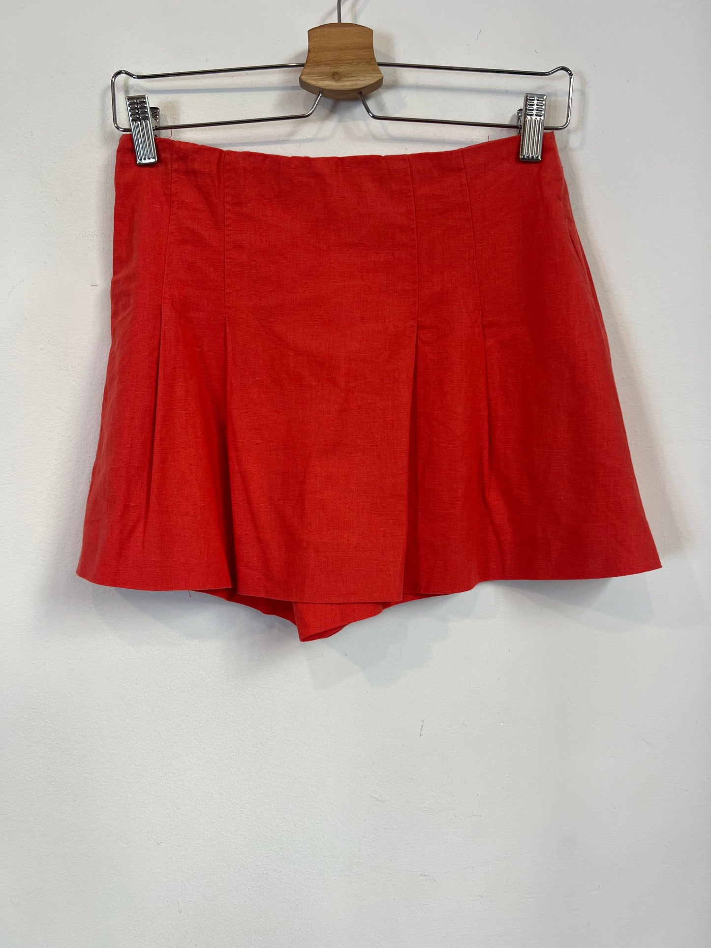 ZARA. Total look rojo blazer crop  y pantalón T.xs