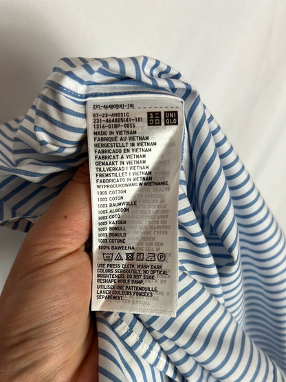 UNIQLO. Camisa oversized rayas T.xs