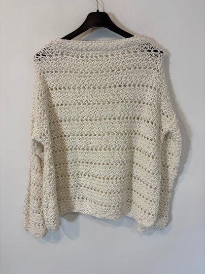 SOUTHER COTTON. Chunky knit sweater with cotton. TM